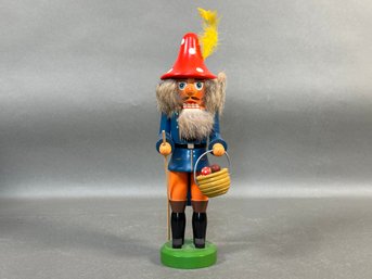 A Vintage Holiday Nutcracker Handcrafted In Germany