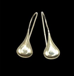 Vintage Sterling Silver Tear Drop Earrings