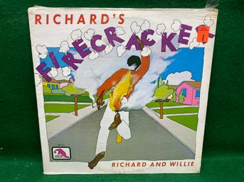 Richard And Willie Richard's Firecracker On 1980 Laff Records. Dedicated To Richard Pryor. Sealed.