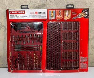 New In Box Craftsman 300-Piece Drill And Drive Set