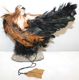 'Swift Wind' Indian Art Made With Pheasent Fethers Designed By Terri Dickerson