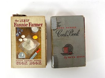 Pair Of Vintage Cook Books