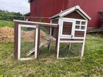 Luxury Rabbit Wooden Hutch House!