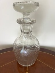 Cut Glass Decanter