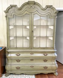 A Vintage China Cabinet - Viennese Collection By Henredon