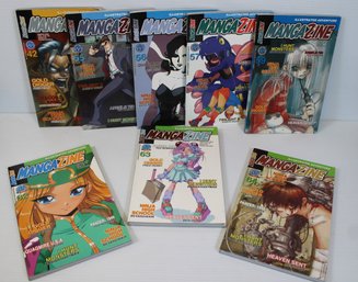 A Collection Of 7 MANGAZINE Illustrated Adventure- Heaven Sent, Gold Digger, Ninja Highschool & More  Lot-TCU