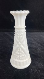 Milk Glass Bud Vase