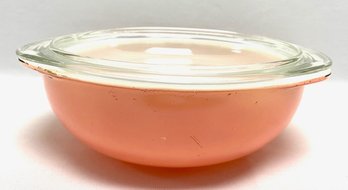 Vintage Pyrex 024 Flamingo Pink W/ Lid