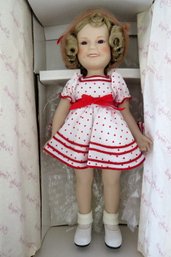 The Shirley Temple ' Stand Up And Cheer Doll' - Danbury Mint