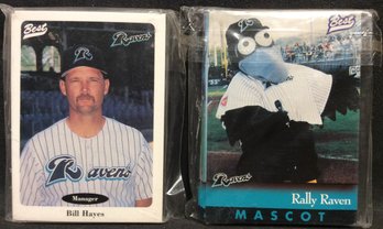 1996 & 1997 Best Cards New Haven Ravens Minor League Team Sets - L