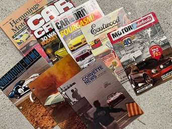 1960's-1970's Corvette News And More Auto Magazines - 'E'