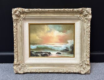 Julie Gregory, Original Oil On Canvas, Seascape