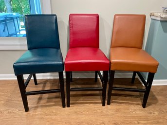 Three Counter Height Stools