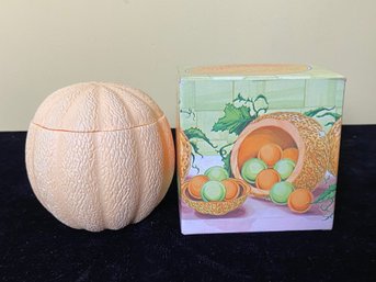 Vintage Avon Melon Ball Guest Soaps In Cantaloupe
