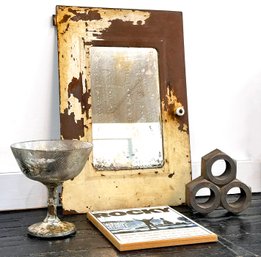 Vintage Decor - Rocky Trivet, Coup Glass, Shaving Mirror Door And More!