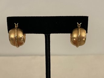 Gold Hoop Earrings