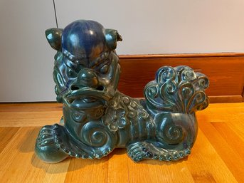 Hollywood Regency Ceramic Foo Dog