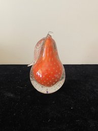 MCM Barbini Murano Art Glass Pear