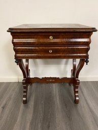 Vintage Mahogany Games Table