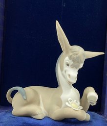 Vintage Lladro Donkey In Love - Rare Matte Finish - #4524