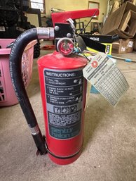 Sentry Halon 1211 Fire Extinguisher.