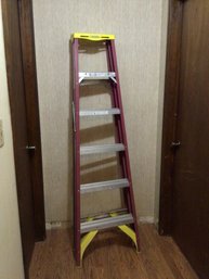 Red Werner Electro Master Commercial FS206 6 Ft Ladder