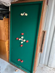 Bumper Skill Pool Table Vintage Very Cool And Fun 34 Ht X 70 Long X 36wide