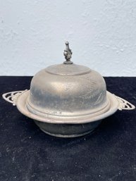 Vanbergh Silverplate Covered Bowl