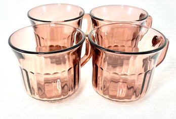 Vintage Mexican Amethyst Glass Mugs