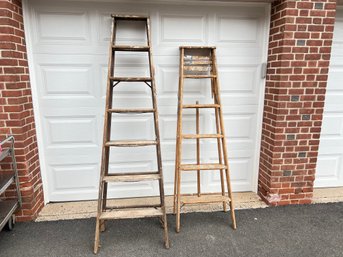 6' And 7' Wood Ladders