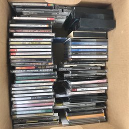 Box Of CDs Music