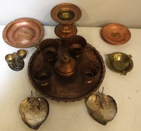 Lot Of Antique/ Vintage Copper And Other Metals