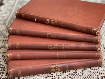 Antique John Ruskin Titles (5): Wiley & Sons (1870s)