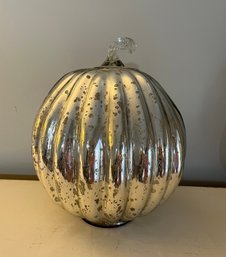Mercury Glass Style Pumpkin