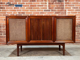 Mid Century Modern DREXEL DECLARATION Stereo Console By Kipp Stewart