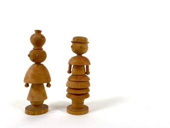 Interchangeable Wooden Figures