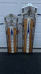 Pair Of Vintage Rail Sleds