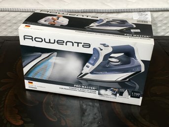 Client Paid $125 / Brand New ROWENTA Pro Master Iron - NEW In Box Never Used  - High Quality - Made In Germany