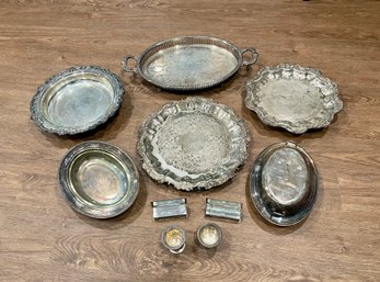 Sterling & Silver Plate Serving Pieces