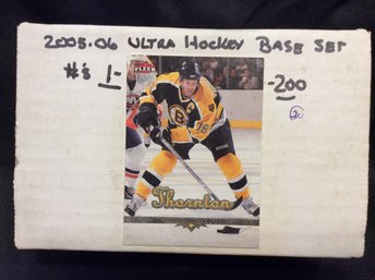 2005-06 Fleer Ultra Hockey 200 Card Base Set - L