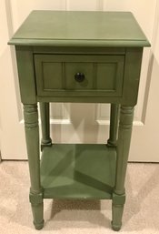 Earthy Sage Green Accent Table