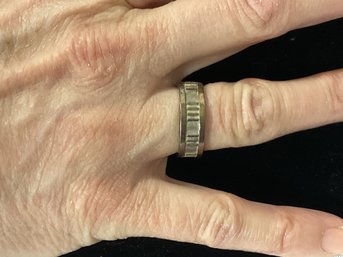 Sterling Silver Roman Numeral Ring