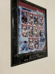 New England Patriots Wall Hanging Plaque