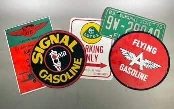 Vintage And Retro Metal Signs