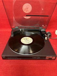 SONY PAS-LX550 Linear Tracking  Turntable Tested