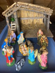 Vintage Nativity Set