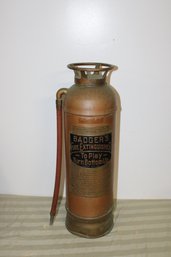 Vintage Badgers Fire Extinguisher