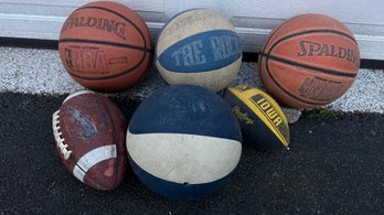 Football And Basketball Lot