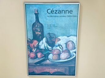 Cezanne 1978 Grand Palais Exhibition Poster
