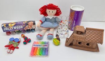 Toys: Kashmiri Miniature Wood House Boat, Madeleine Doll, New Nail Polish, Mini Jigsaw Puzzle & More